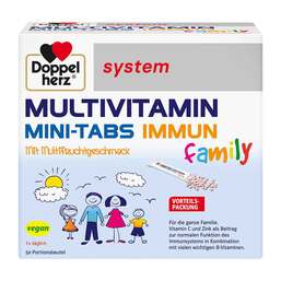 Abbildung: Doppelherz Multivitamin Mini-Tabs family system 50 St, Pellets PZN 19962322