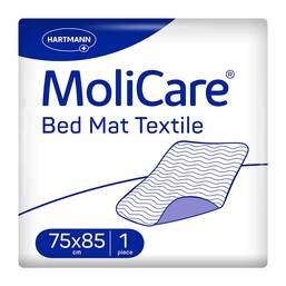 Abbildung: Molicare Bed Mat Textile 75x85 cm ohne Flügel 1 St PZN 19962575