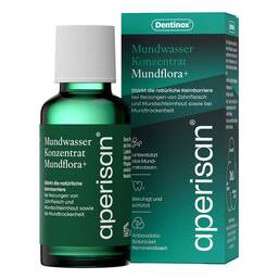 Abbildung: Aperisan Mundwasser Konzentrat Mundflora +  30 ml, Mundwasser PZN 19964203