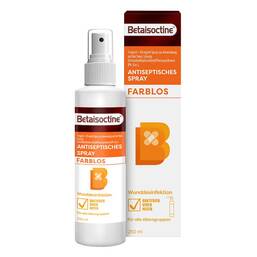 Abbildung: Betaisoctine 1 mg / ml + 20 mg / ml Spray z.Anw.a.d.H. 250 ml, Spray PZN 19989456 