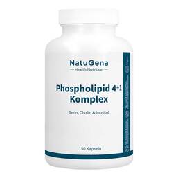 Abbildung: Phospholipid 4 + 1 Komplex Serin + Cholin + Inositol Kps 150 St, Kapseln PZN 19990666