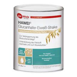 Abbildung: Hawei Glucanhafer-Eiweiß-Shake natur Pulver 422 g, Pulver PZN 19995439