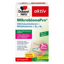 Abbildung: Doppelherz Mikrobionapro Kapseln 60 St, Kapseln PZN 19998969
