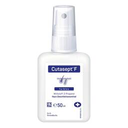 Abbildung: Cutasept F Sprühflasche 50 ml, Sprühflasche PZN 20010377 
