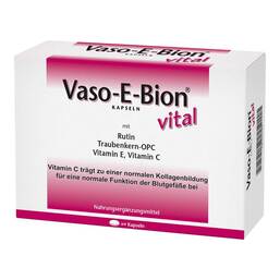 Abbildung: Vaso-E-Bion vital Kapseln 50 St, Kapseln PZN 20040183