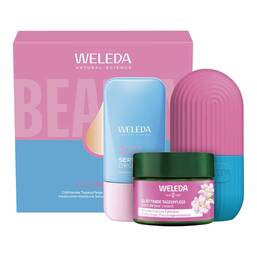 Abbildung: Weleda Geschenkset Glättende Tagespflege u. Hyaluronic Serum Drops 1 St PZN 20045039