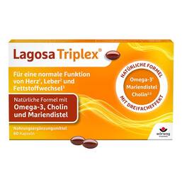 Abbildung: Lagosa Triplex Weichkapseln 60 St, Weichkapseln PZN 20047653