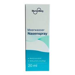 Abbildung: Blumenberg Meerwasser Nasenspray 20 ml, Nasenspray PZN 20058728