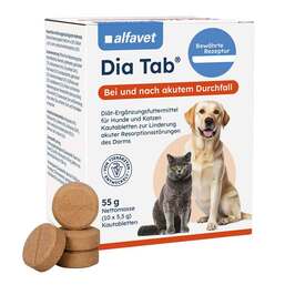 Abbildung: Dia Tab Diät-Erg.Futterm.Kautabletten für Hund / Katze 10X5.5 g, Kautabletten PZN 20084074