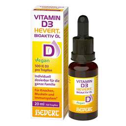 Abbildung: Vitamin D3 Hevert Bioaktiv Öl 20 ml, Öl PZN 20088913