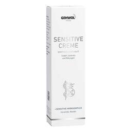 Abbildung: Gehwol Med sensitive Creme 75 ml, Creme PZN 20101200