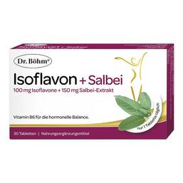 Abbildung: Dr. Böhm Isoflavon + Salbei Tabletten 30 St, Tabletten PZN 20102079