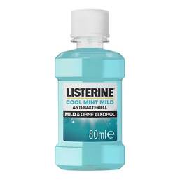 Abbildung: Listerine Cool Mint milder Geschmack Mundspülung 80 ml, Lösung PZN 20115107