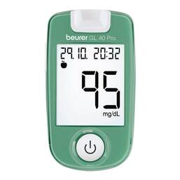 Abbildung: Beurer GL40 Professional Blutzuckermessgerät mg / dl 1 St PZN 20125531