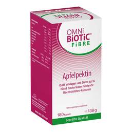 Abbildung: Omni Biotic Fibre Apfelpektin Kapseln 180 St, Kapseln PZN 20164169