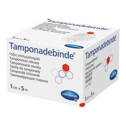 Abbildung: Tamponadebinde 1 cmx5 m steril Hartmann 1 St, Binden PZN 20167647