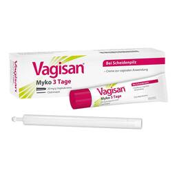 Abbildung: Vagisan Myko 3 Tage 20 mg/g Vaginalcreme 20 g, Vaginalcreme PZN 20170224