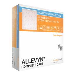 Abbildung: Allevyn Complete Care XL 17,5x17,5 cm 10 St, Verband PZN 20178473