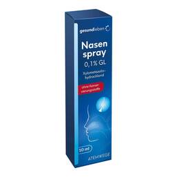 Abbildung: Nasenspray 0,1% GL ohne Konservierungsstoffe 10 ml, Spray PZN 20201597