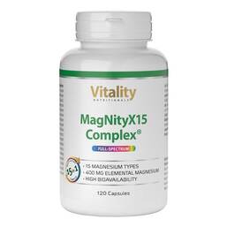 Abbildung: MAGNITYX15 Magnesium Komplex 15 Verband 400 mg Kapseln 120 St, Kapseln PZN 20212170