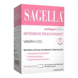 Abbildung: Sagella poligyn 50 + intensive Feuchtigkeit Gel 7 St, Gel PZN 20214157
