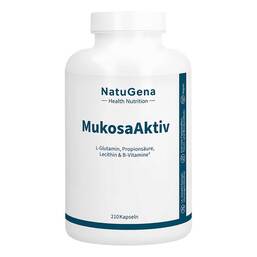 Abbildung: Mukosaaktiv L-Glutamin + Propionsäure Kapseln 210 St, Kapseln PZN 20284324