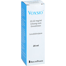 Abbildung: Voxsio 22,22 mg / ml Lösung zum Einnehmen 20 ml, Lösung zum Einnehmen PZN 20299314