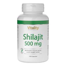 Abbildung: Shilajit 500 mg Mumijo Kapseln 120 St, Kapseln PZN 20306468