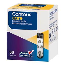 Abbildung: Contour Care Sensoren 50 St, Teststreifen PZN 20322935
