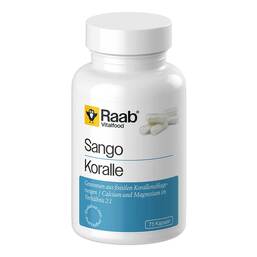 Abbildung: Raab Vitalfood Sango Koralle Kapseln 75 St, Kapseln PZN 20338474