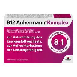 Abbildung: B12 Ankermann Komplex überzogene Tabletten 60 St, Überzogene Tabletten PZN 20343512