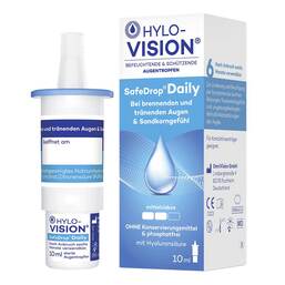Abbildung: Hylo-Vision Safedrop Daily Augentropfen 10 ml, Augentropfen PZN 20348260