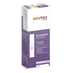 Abbildung: Streptatest Streptokokken A Schnelltest Rachen 2 St, Test PZN 20349897