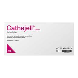 Abbildung: Cathejell Mono steriles Gleitgel Zhs 12,5 g 25 St, Gel PZN 20350297