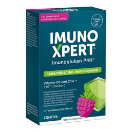 Abbildung: Imunoxpert Imunoglukan P4H Vit.D3 + Zink + Beta-Glukan 60 St, Kautabletten PZN 20368529