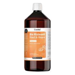Abbildung: Rizinusöl kaltgepresst Bio 1000 ml, Öl PZN 20378628