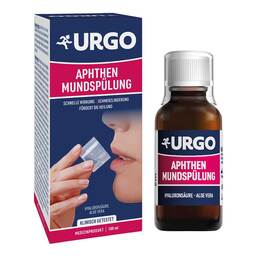 Abbildung: Urgo Aphthen Mundspülung 100 ml, Spüllösung PZN 20409984