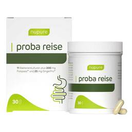 Abbildung: Nupure proba reise Magen Darm Komplett Kapseln 30 St, Kapseln PZN 20411426