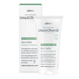 Abbildung: Haut in Balance Urea & Olivenöl Akut Salbe 75 ml, Salbe PZN 20412182