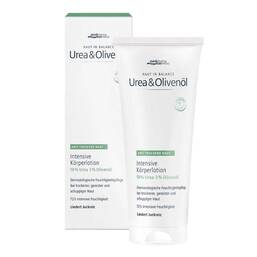 Abbildung: Haut in Balance Urea & Olivenöl Intensiv Körperlotion 200 ml, Lotion PZN 20412288