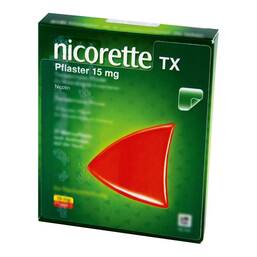 Abbildung: Nicorette TX Pflaster 15 mg 21 St, Pflaster transdermal PZN 20546310
