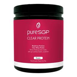 Abbildung: Puresgp Clear Protein Pulver Peach Ice Tea 500 g, Pulver PZN 20574134 