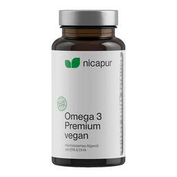 Abbildung: Nicapur Omega-3 Premium vegan Kapseln 60 St, Kapseln PZN 20574737