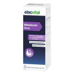 Abbildung: Elacvital Melatonin Spray 30 ml, Sprühflasche PZN 20596791