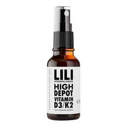 Abbildung: Vitamin D3 5000 I.E. K2 vegan liposomal Spray 20 ml, Spray PZN 20608301