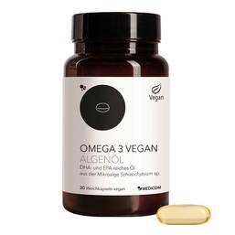 Abbildung: Omega-3 Vegan Algenöl Weichkapseln 30 St, Weichkapseln PZN 20623200