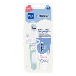Abbildung: Dentinox Zahncreme Baby + Lernzahnbürste 30 ml, Zahncreme PZN 20633339