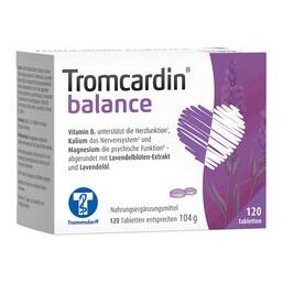 Abbildung: Tromcardin balance Tabletten 120 St, Tabletten PZN 20770102