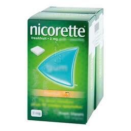 Abbildung: Nicorette 2 mg freshfruit Kaugummi 210 St, Kaugummi PZN 20792925