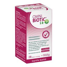 Abbildung: Omni Biotic SR-9 Pulver Sticks 28X1.2 g, Pulver PZN 20810020